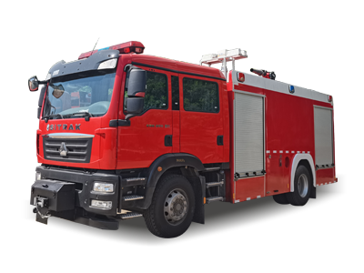 压缩空气泡沫消防车