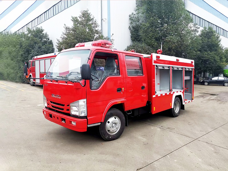 五十铃2吨水罐消防车
