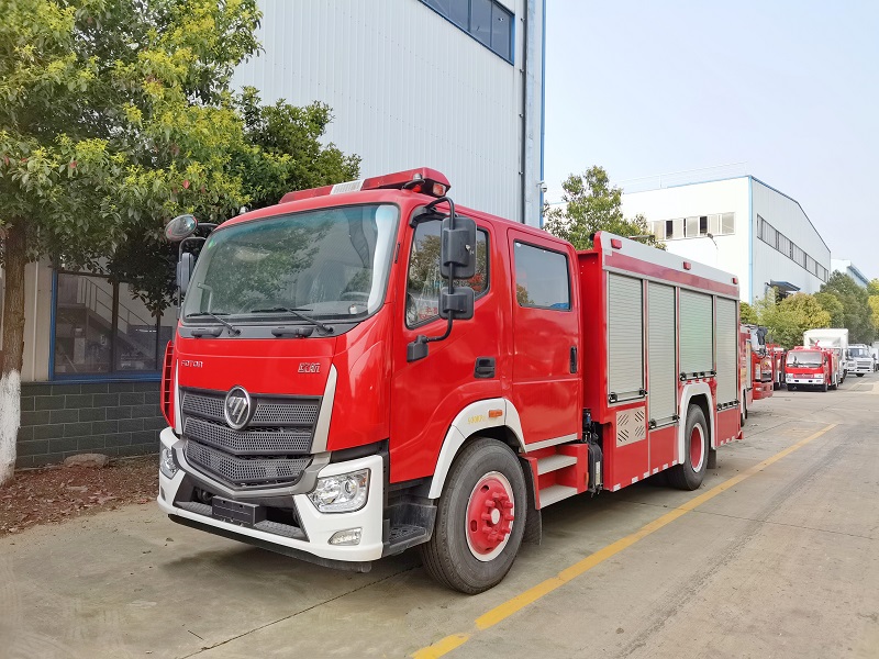 福田6吨水罐消防车